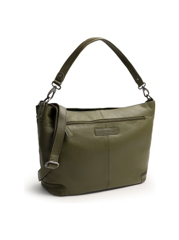 The Chesterfield Brand Astero Schultertasche Leder 32 cm olive green