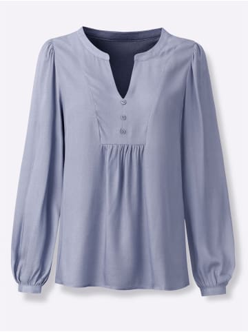 WITT WEIDEN Longbluse in taubenblau