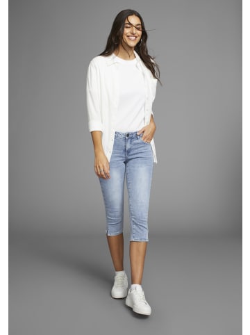 ARIZONA Caprijeans in bleached