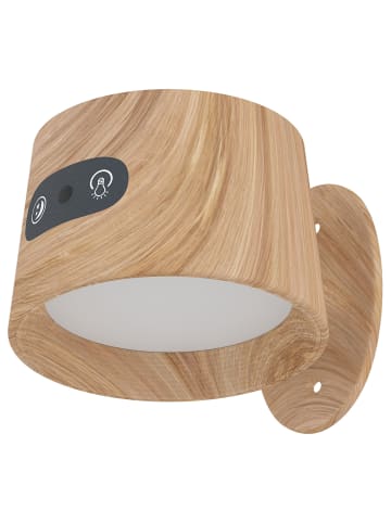 home24 Akku-Wandleuchte LIPUT in Braun