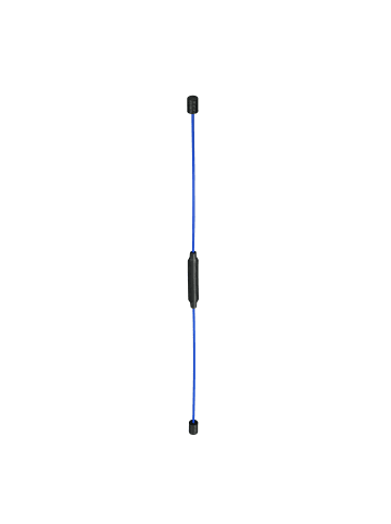 relaxdays Swingstick in Blau - (L)160 cm