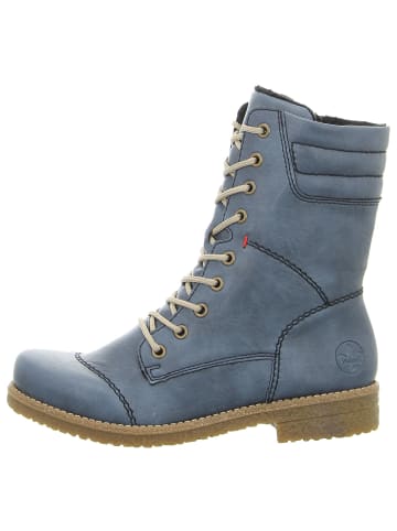 rieker Schnürstiefel in blau