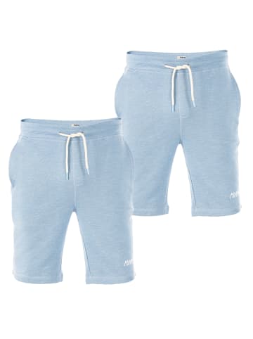 riverso  Short RIVMike 2er Pack comfort/relaxed in Blau