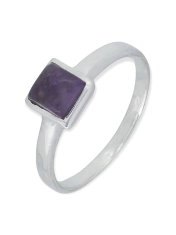 mantraroma 925er Silber - Ringe mit Amethyst