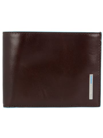 Piquadro Blue Square Kreditkartenetui Leder 12,5 cm in brown