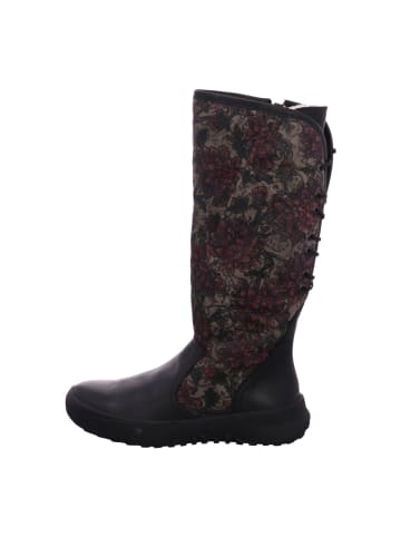 Think! Damenlangschaftstiefel warm flach  in  Schwarz