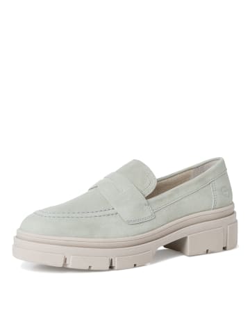 Tamaris Plateau Slipper in Grün