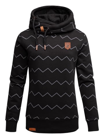 REPUBLIX Kapuzenpullover JULIET in Schwarz