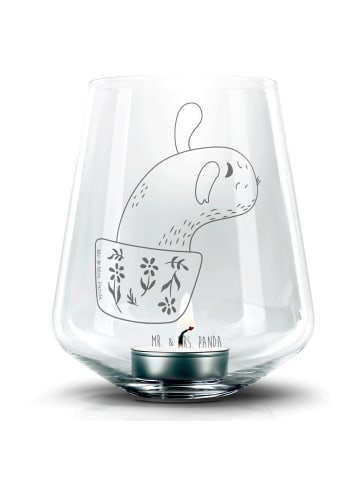 Mr. & Mrs. Panda Kerzenhalter Glas Kaktus Mama ohne Spruch in Transparent
