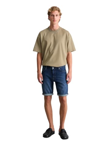 Marc O'Polo DENIM Jeans-Shorts Model Mats tapered in Dark Blue
