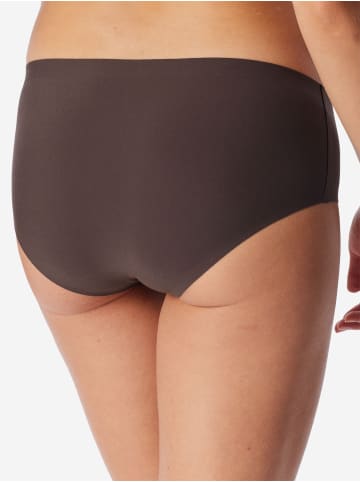 Schiesser Panty Invisible Cotton in deepbrown,deepbrown