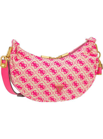 Guess Umhängetasche Shemara Mini Hobo in Magenta Logo