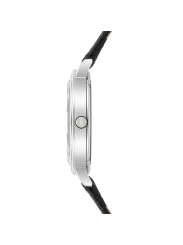 Rhodenwald & Söhne Uhr Lucrezia aus Echtleder in schwarz