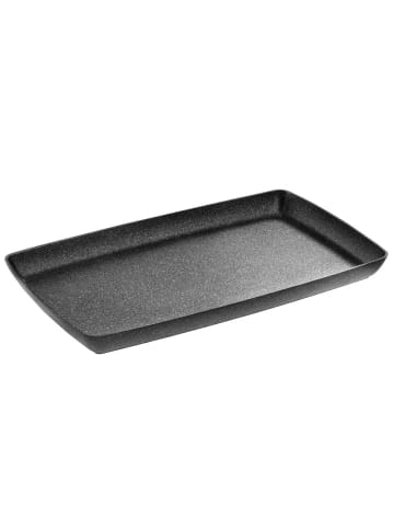 APS GN 1/1 Schale FROSTFIRE in schwarz - 53 x 32,5 cm, H: 4,5 cm 4,5 Liter