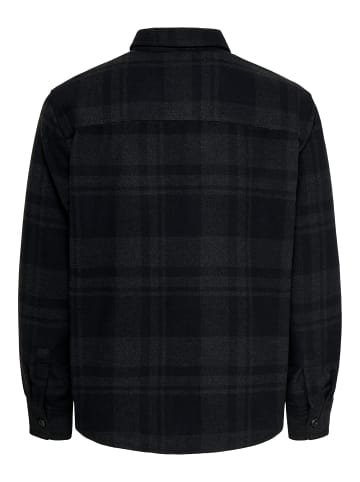 ONLY & SONS Overshirt in Black 1