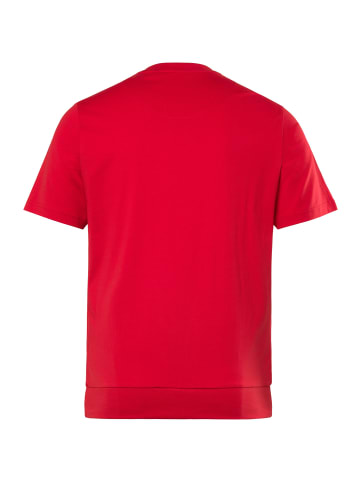Men Plus Kurzarm T-Shirt in rot