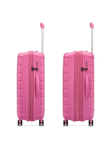 Roncato Skyline 2.0 4 Rollen Kofferset 3-teilig mit Dehnfalte cyber pink