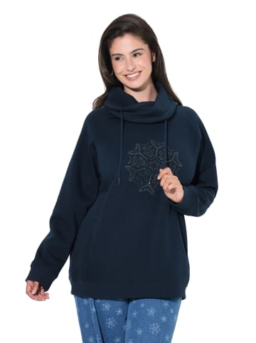 Ulla Popken Sweatshirt in marine