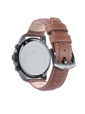 FYNCH-HATTON Armbanduhr The Leather Chrono in braun