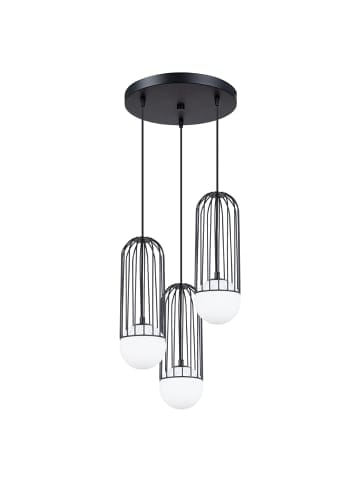 Nice Lamps Pendelleuchte BELINDA 3P Schwarz H 229