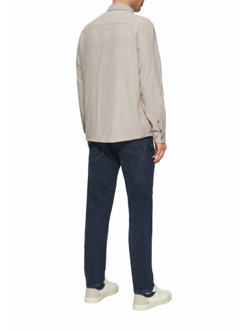 S. Oliver Langarm FreizeitHemd für Herren in beige