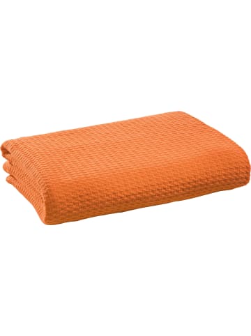 Erwin Müller Baumwolle Sommerdecke Siena in orange