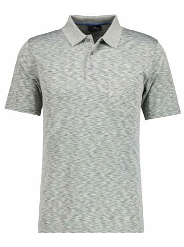 Ragman Poloshirt mit Brusttasche in Grau