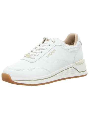 s.Oliver Sneaker Low in weiss