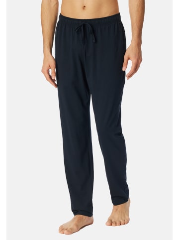 Schiesser Schlafanzug Hose Mix & Relax in Dunkelblau
