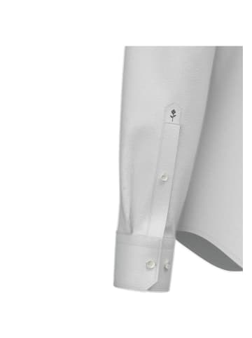 Seidensticker Flanellhemd Slim in Grau