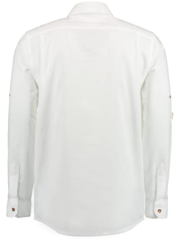 OS-Trachten Trachtenhemd Rimeda in weiß