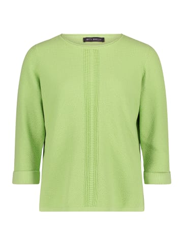 Betty Barclay Feinstrickpullover mit Strickdetails in Opaline Green