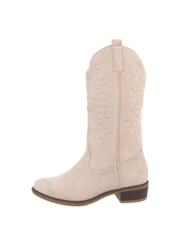 Ital-Design Stiefel in Beige