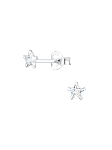 Alexander York Ohrstecker STAR CUBIC ZIRKONIA 3 mm