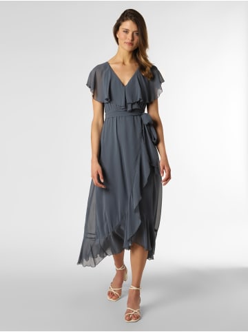Marie Lund Abendkleid in indigo grau - 0002