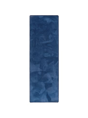 Snapstyle Hochflor-Läufer Deluxe in dunkelblau