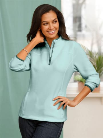 WITT WEIDEN Fleece-Shirt in kalkmint