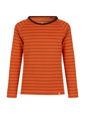 elkline Kinder Longsleeve Jumper in darkorange - amber