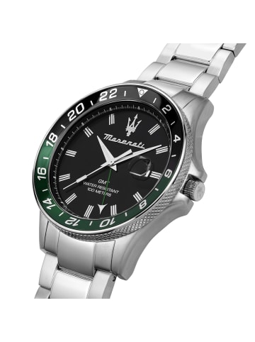 Maserati Multifunktion-Armbanduhr Maserati Sfida in silber groß (ca. 44mm)