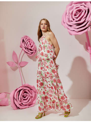 KOTON Kleid in Rosa Gemustert