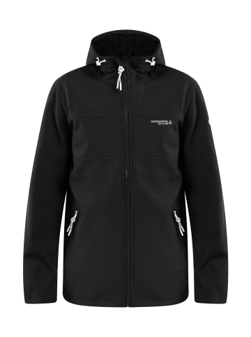 DreiMaster Maritim Softshelljacke in Schwarz