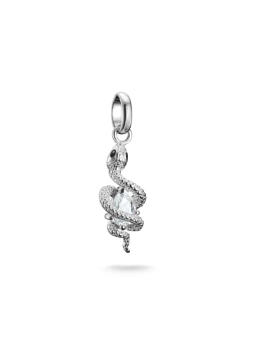 Thomas Sabo Charm-Anhänger in silber, schwarz, weiß