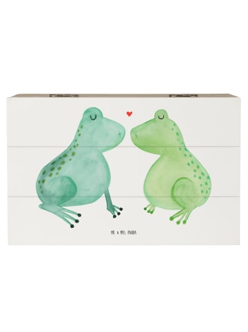 Mr. & Mrs. Panda Box Frosch Liebe ohne Spruch in Weiß
