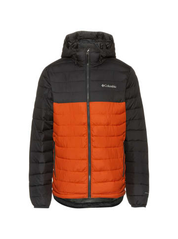 Columbia Kapuzenjacke Powder Lite in Schwarz-gemustert