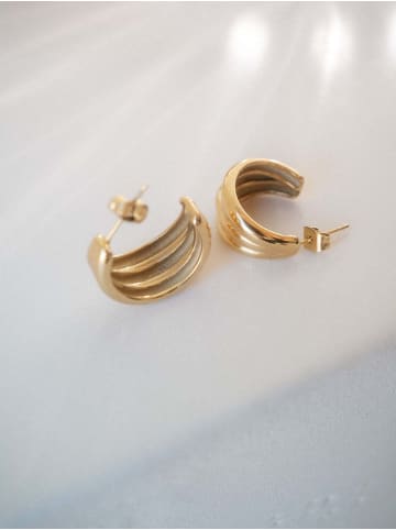 PURELEI Ohrringe Fused in Gold