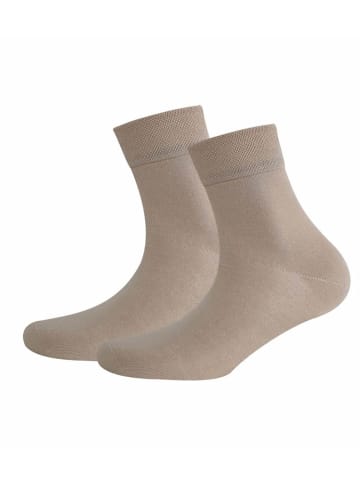 Sympatico Kurzschaftsocken aus 92% Baumwolle in  beige