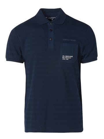 KOROSHI Polo-shirt mit kurzen Ã¤rmeln. in blau