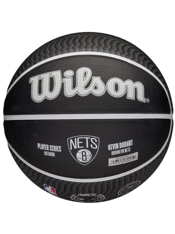 Wilson Wilson NBA Player Icon Kevin Durant Outdoor Ball in Schwarz