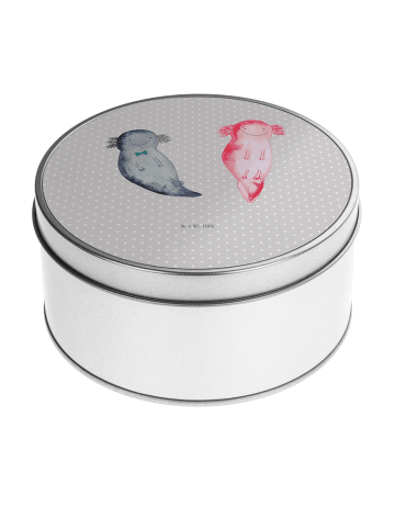 Mr. & Mrs. Panda bonbondose Axolotl Freundin ohne Spruch in Grau Pastell