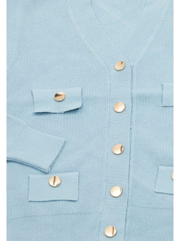 NALLY Damen Strickjacke in Hellblau